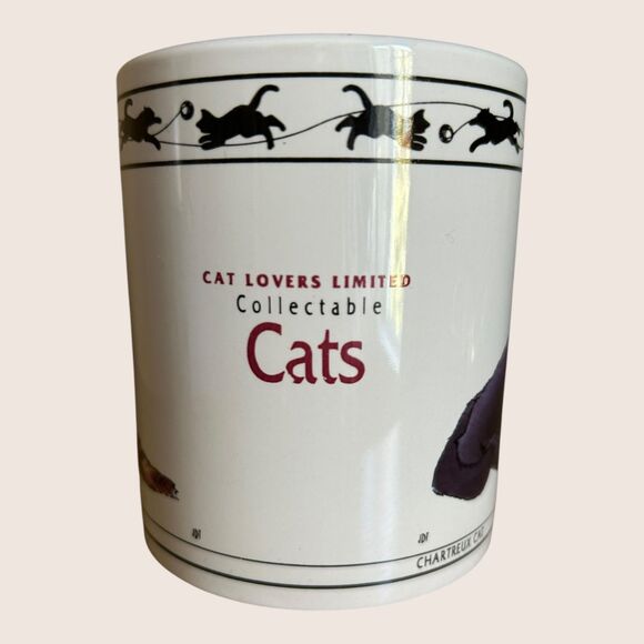 😻 VTG CAT LOVERS LIMITED HOUSTON HARVEST CHARTREUX & TURKISH VAN CATS 12 OZ - Picture 3 of 6